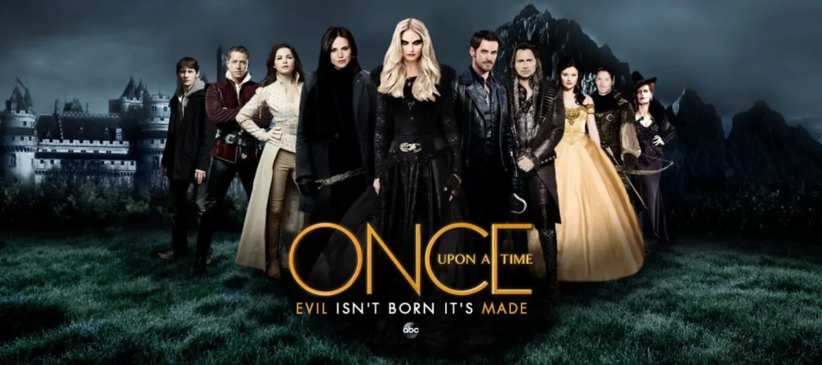Горизонтальный постер первого сезона сериала Однажды в сказке
